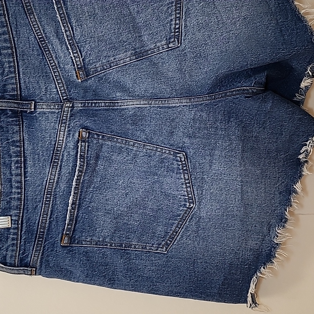Abercrombie&Fitch The dad high-rise short criss-cross Size 34/18 - Picture 15 of 16